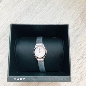 Marc Jacobs Silver Mini Blade Watch